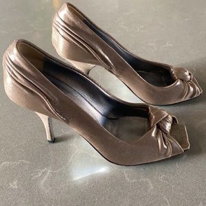 Vintage Prada Peep Toe Heels